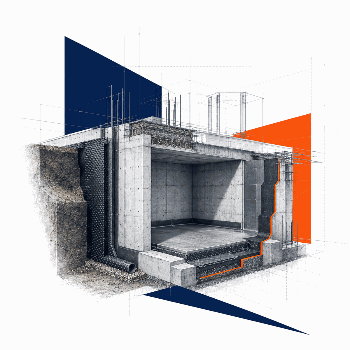 johannes-weber-waterproofing-kelderafdichting Technische beoordeling van ontwerp, maatvoering en uitvoering door Johannes Weber B.V.